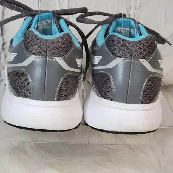 Asics Women's Stormer Running Shoe Gym Workout Athletic Sneaker Sz 9.5 Gray Blue - Picture 9 of 13